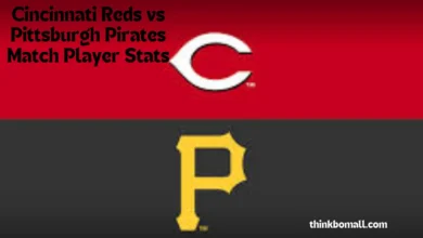 Cincinnati Reds vs Pittsburgh Pirates Match Player Stats