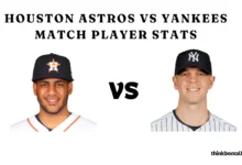 Houston Astros vs Yankees Match Player Stats
