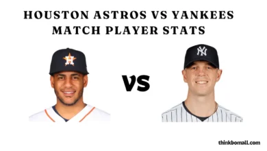 Houston Astros vs Yankees Match Player Stats