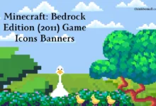 Minecraft Bedrock Edition (2011) Game Icons Banners